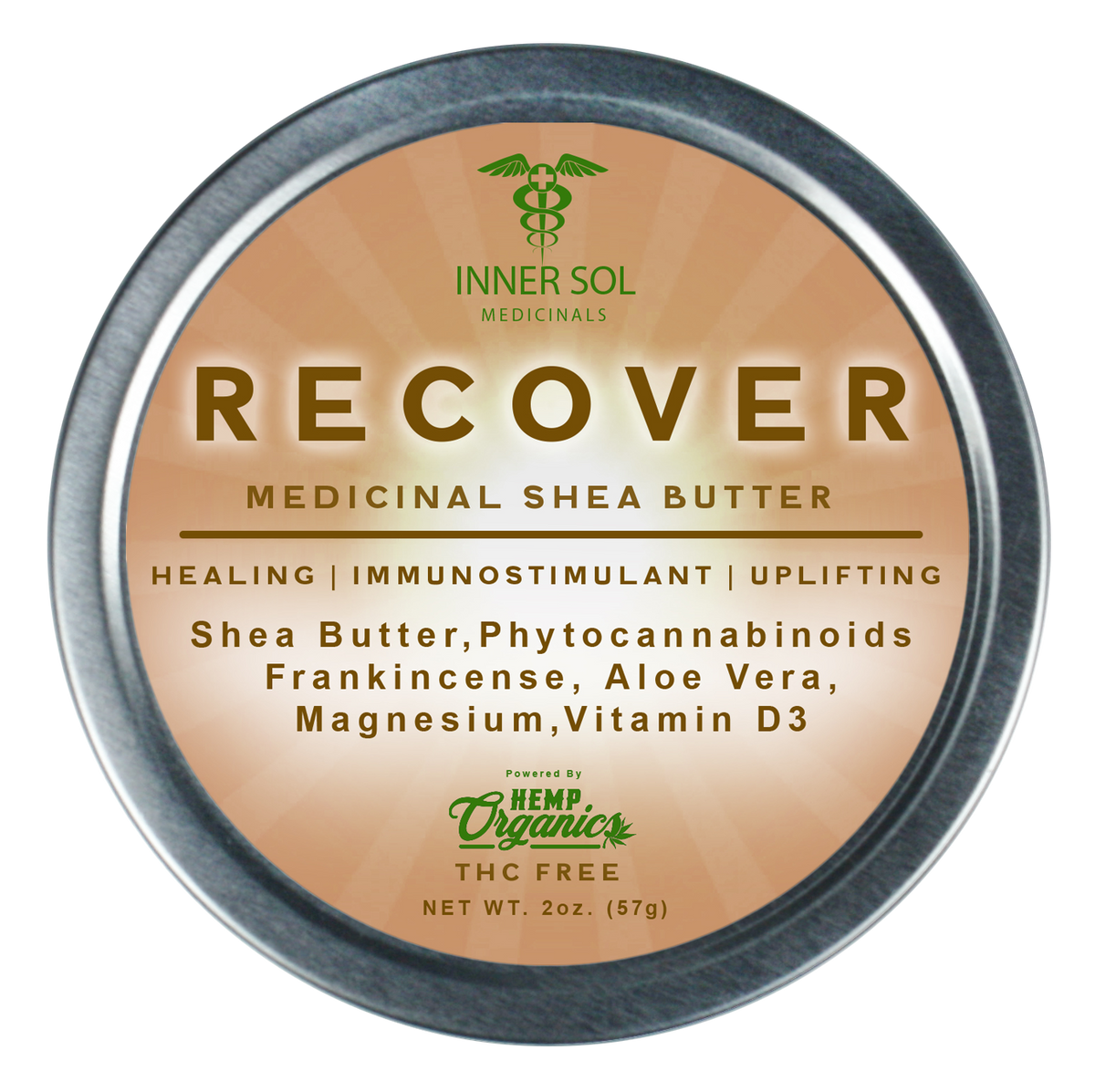 Shea Butter Recover Salve Inner Sol Medicinals